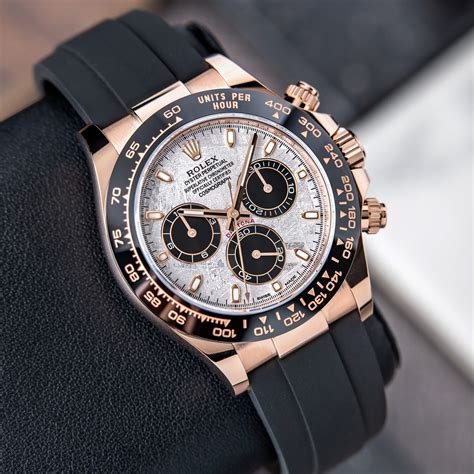 daytona oysterflex diamond dial|Rolex Cosmograph Daytona watch: 18 kt Everose gold.